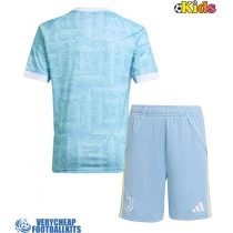 Juventus Replica Away Minikit 2025-26 Short Sleeve (+ pants)